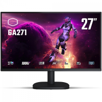 Monitor Gamer Cooler Master GA271, 27 Pol, QHD, 1ms, 100Hz, HDR, FreeSync, CMI-GA271-BR na Terabyte Shop