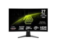 Monitor Gamer Curvo MSI MAG 276CXF, 27″ FHD, VA, HDR, 280Hz, 0.5ms, Adaptive-Sync, DP e HDMI, Curva 1500R, Preto – 9S6-3CE01M-017 na KaBuM!