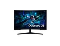 Monitor Gamer Curvo Samsung Odyssey G5, 32″” QHD, 165Hz, 1ms, HDR10, Freesync, HDMI e DP, Preto – LS32CG552ELMZD na KaBuM!