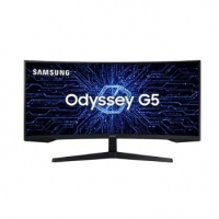Monitor Gamer Curvo Samsung Odyssey G5 34" WQHD, Ultrawide, 165Hz, 1ms, HDMI E DP na KaBuM!