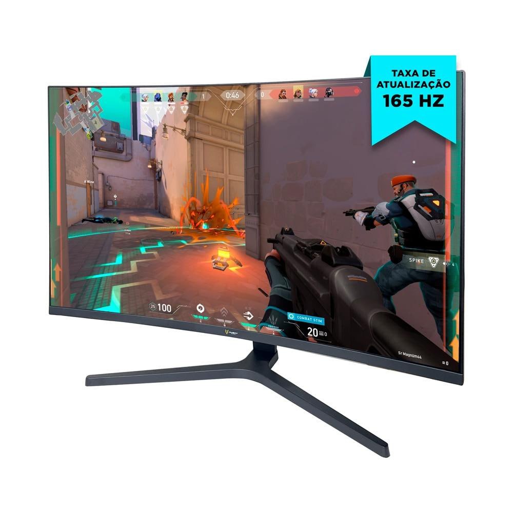Monitor Gamer Husky 700 27 LED, Curvo Wide, WQHD, 165Hz, 1ms, HDMI e DisplayPort, Adaptive Sync, VESA – HGMT008 na KaBuM!