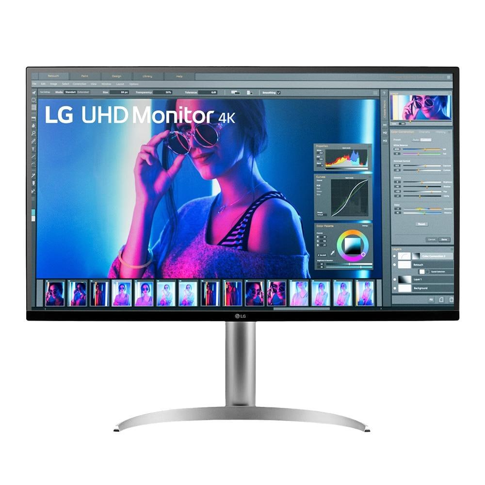 Monitor Gamer LG 32″ UHD 4K, 144Hz, HDMI, DisplayPort, HDR10, AMD FreeSync Premium – 32UQ750-W na KaBuM!