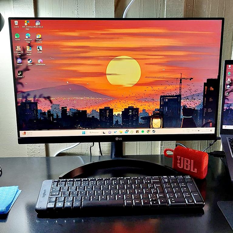 Monitor Gamer LG Ultragear 24ML600M – 23.8″ Full HD IPS, 2 HDMI, FreeSync, 1ms GtG, FreeSync na Amazon