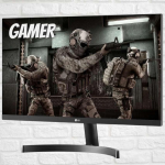 Monitor Gamer LG Ultragear 24ML600M – 23.8″ Full HD IPS, 2 HDMI, FreeSync, 1ms GtG, FreeSync na Amazon