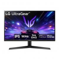 Monitor Gamer LG UltraGear 27" FHD, IPS, 180Hz, 1ms GTG, HDR10, DisplayPort E HDMI, G-Sync, FreeSync, Preto na KaBuM!