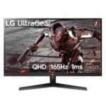 Monitor Gamer LG UltraGear 32", 165Hz, QHD, 1ms, DisplayPort e HDMI, 95% sRGB, FreeSync Premium, HDR 10, VESA, Preto - 32GN600-B na Shopee