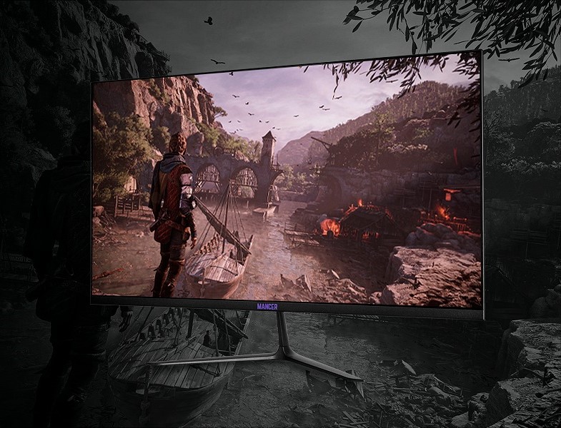 Monitor Gamer Mancer Horizon Z PRO, 27 Pol. VA, FHD, 1ms, 165Hz, FreeSync, HDMI/DP, MCR-HZNP27-BL01 na Casas Bahia