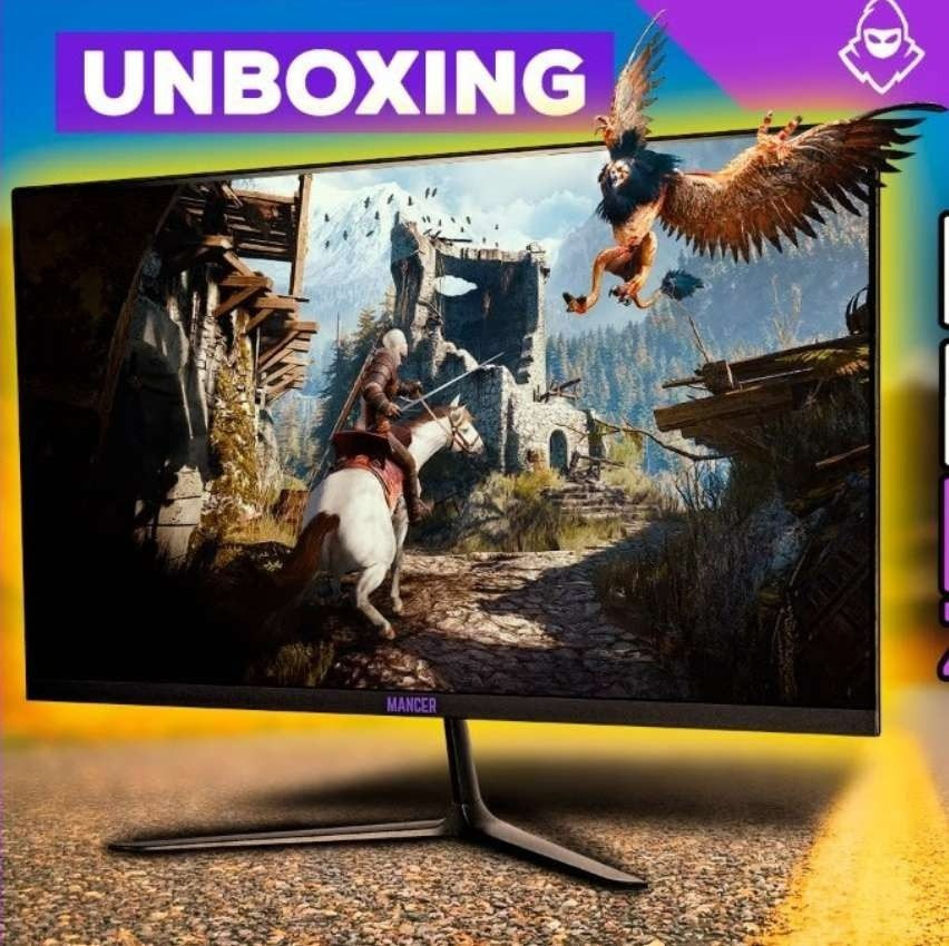 Monitor Gamer Mancer Horizon Z27, 27 Pol. Va, Full HD, 1ms, 75Hz, Freesync/G-Sync, VGA/HDMI, MCR-HZN27-BL1 na Casas Bahia