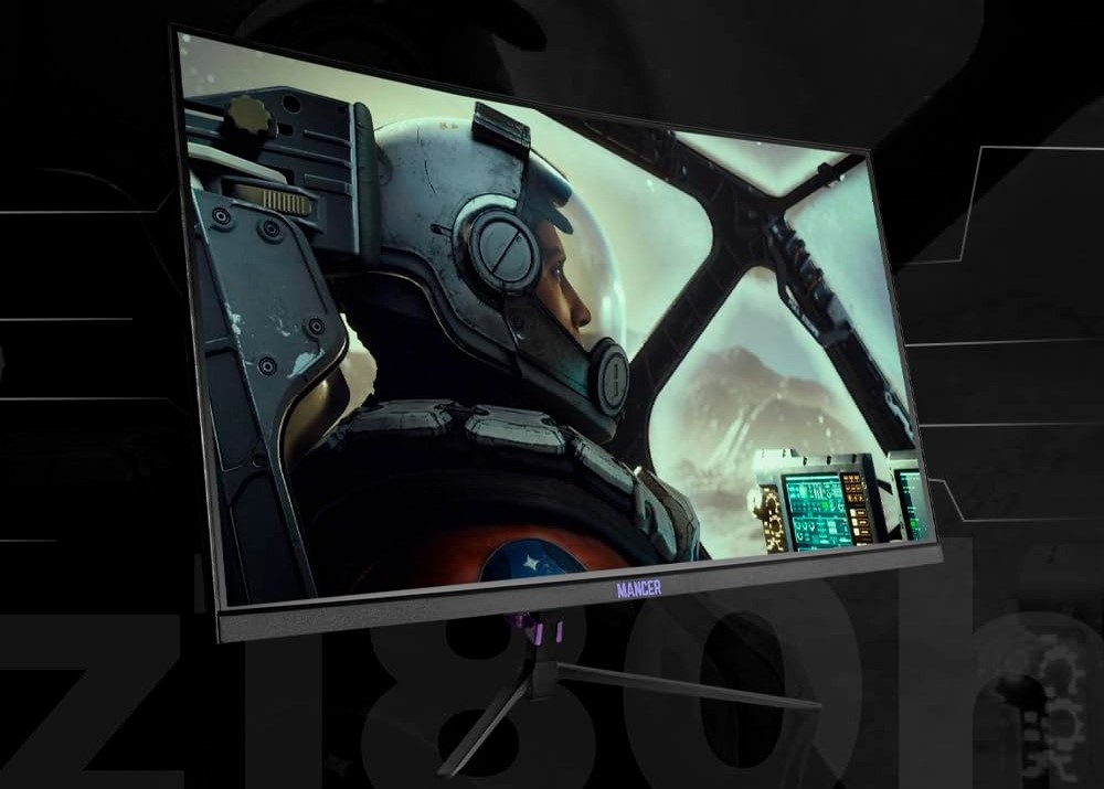 Monitor Gamer Mancer Valak Z180H, 24 Pol. VA, Curvo, FHD, 1ms, 180Hz, FreeSync e G-Sync, HDMI/DP, MCR-VKZ180H-BL01 na Magazine Luiza