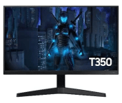 Monitor Gamer Samsung 24″ FHD,75Hz, HDMI, VGA,Freesync, Preto, Série T350 na Amazon