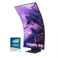 Monitor Gamer Samsung Odyssey Ark Curvo 55 4K UHD LED, 165Hz, 1ms - LS55BG970NLXZD na KaBuM!