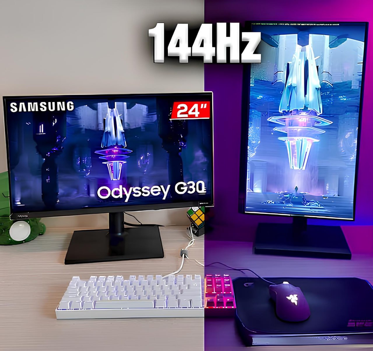 MONITOR GAMER SAMSUNG ODYSSEY G30 24″ 144Hz 1ms AMD FreeSync Premium na Amazon