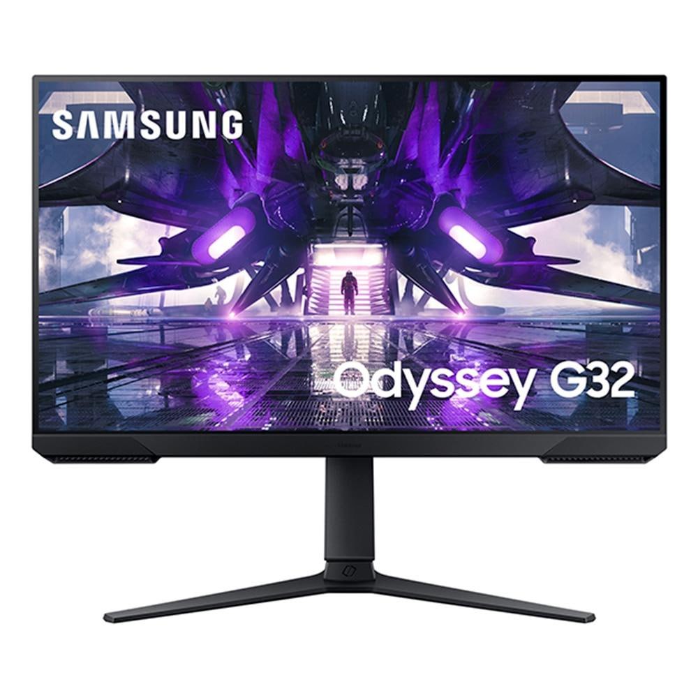 Monitor Gamer Samsung Odyssey G32 27″ LED Full HD, 165 Hz, 1ms, HDMI/DisplayPort, FreeSync Premium, Ajuste de Altura, Preto – LS27AG320NLXZD na KaBuM!