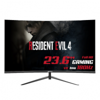 Monitor Gamer SuperFrame Precision, 23.6 Pol, Curvo, Full HD, 1ms, 180Hz, 99% SRGB, FreeSync na Terabyte Shop