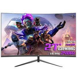 Monitor Gamer SuperFrame Precision 27" Curvo FHD 1ms 240Hz FreeSync HDMI/DP - SFP2702G na Terabyte Shop