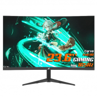 Monitor Gamer SuperFrame Precision Ultra, 23,6 Pol CURVO, Full HD, Fast VA, 1ms, 165Hz na Terabyte Shop