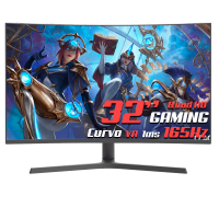 Monitor Gamer SuperFrame Prisma X, 32 Pol, Curvo, VA, Quad HD, 1ms, 165Hz, 100% SRGB na Terabyte Shop