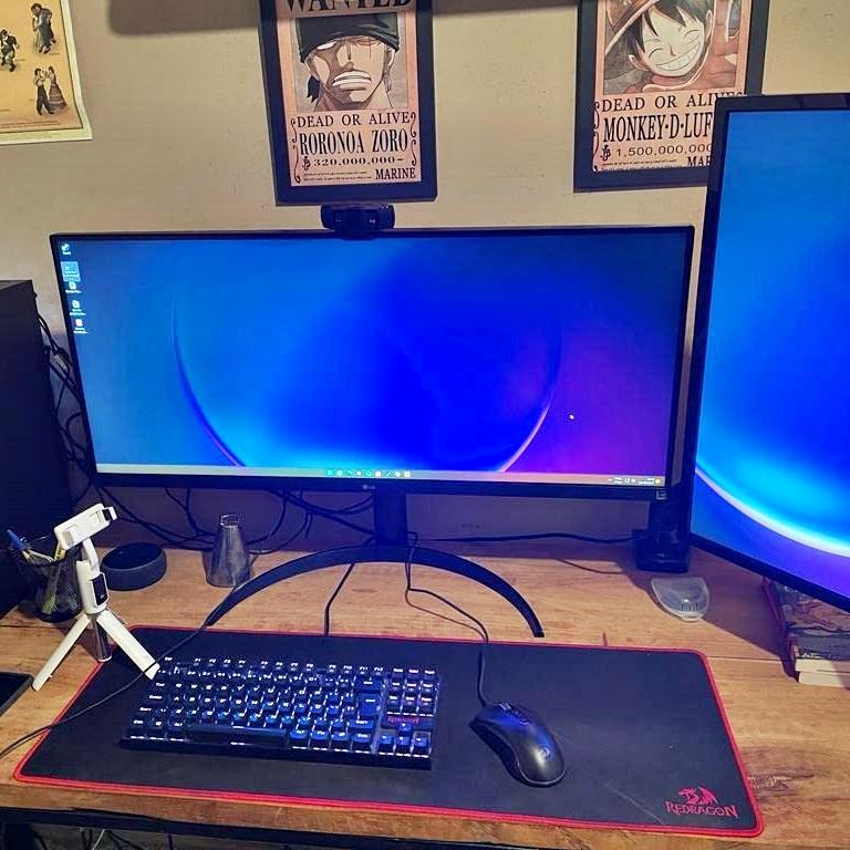 Monitor LG 34′ IPS UltraWide, FHD HDMI FSync, Ajuste de Altura 34WP550 na Amazon