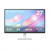Monitor LG UltraFine™ - Tela IPS UHD 4K 27", HDR10, DCI-P3 90%, Dynamic Action Sync – 27US500-W. na Amazon