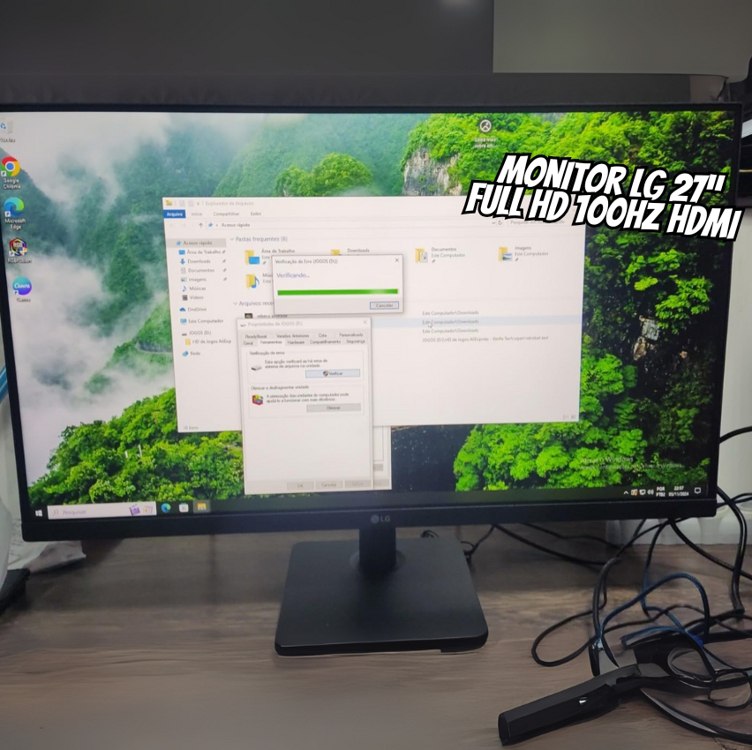 Monitor PC Gamer LG 27” 27MS500 IPS 100Hz Full HD HDMI 2x na Amazon