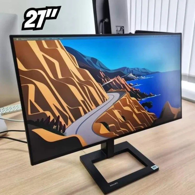 Monitor Philips 27″ 4K IPS 109% sRGB NTSC 91% Speakers 278E1A na Amazon
