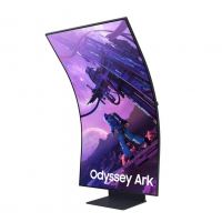 Monitor Samsung Odyssey Ark 55", Curvo, 4K, 165Hz, 1ms, Plataforma Tizen, HDMI, Display Port, USB, Bluetooth na Fastshop