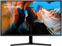 Monitor UHD Samsung 32″, 4K, HDMI, Display Port, Freesync, Preto, Série UJ59 na Amazon