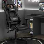 Moob Cadeira Gamer Reclinável Thunder Com Almofadas para Lombar e Pescoço Preto na Amazon