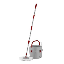 Mop 360 Balde 3 em 1 de 15L Dispenser de Sabão Centrífuga e 1 Refil Up Home - UD262 na Multilaser