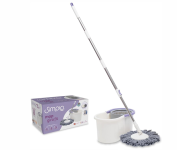 Mop com Balde e Esfregão Giro Fit Simplo na Amazon