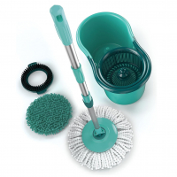 Mop Giratório 3 Em1 Balde Com 12 Litros E 3 Opções De Refis ( Microfibra Tira Pó E Limpeza Pesada) MOP8258 Flash Limp na Amazon