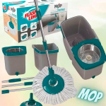 Mop Giratório Duas Águas, Balde 3 litros com cesto plastic, MOP7504, Flash Limp na Amazon