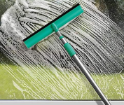 Mop Limpa Vidros 2 em 1: Lava e Seca com Cabo Extensível – Noviça na Amazon