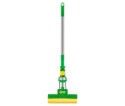 Mop Sek+ com Cabo Retrátil, Cor Verde com Amarelo, Linha Brilhus, Bettanin na Amazon