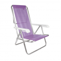 Mor - Cadeira Reclinável 8 Posições Alumínio Lilás na Amazon