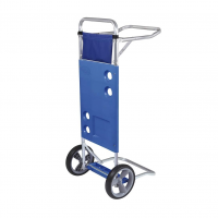 Mor - Carrinho De Praia Em Alumínio Azul na Amazon