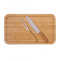 Mor - Conjunto Churrasco Bamboo Tábua Retangular 30Cm X 50Cm na Amazon