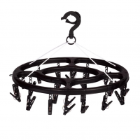 Mor - Mini-Varal Oval 24 Prendedores Preto na Amazon