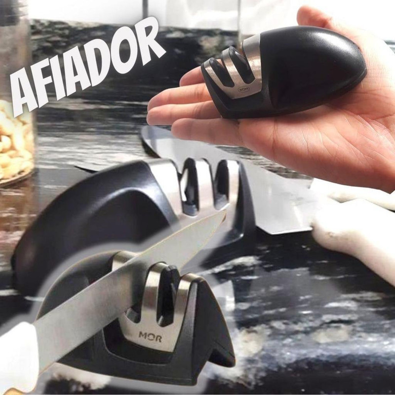Mor – Afiador de Facas 9.5Cm X 5Cm Linha Do Assador na Amazon