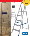Mor – Escada Alumínio 4 Degraus na Amazon