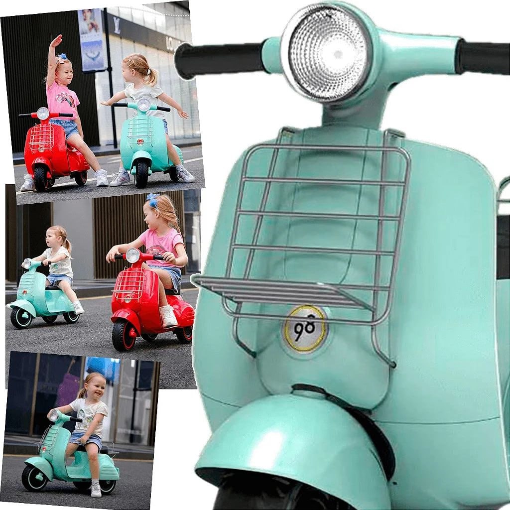 Moto Lambreta Elétrica Infantil 6V 2 Marchas – Bandeirante na Magazine Luiza