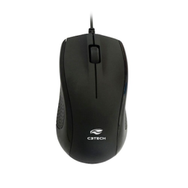 Mouse C3Tech MS-26BK Preto USB Cabo 195cm na Casas Bahia
