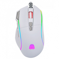 Mouse Gamer Digital Alliance Luna XS RM-177, RGB, DPI 7200, 8 Botões, Branco na Terabyte Shop