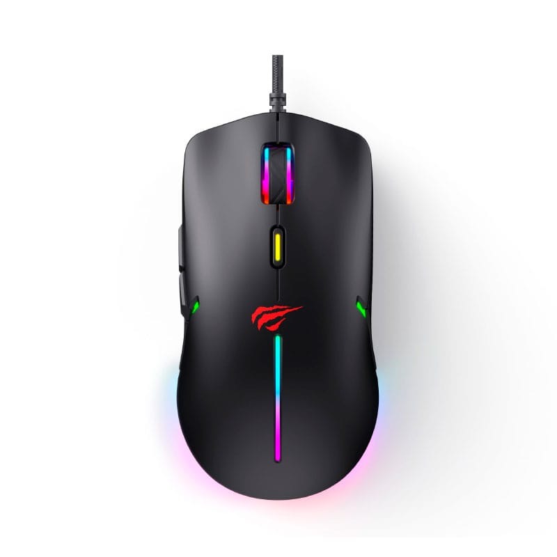 Mouse Gamer Havit MS1031 RGB, USB, 7200 DPI, 6 Botões, Alta Precisão, Software – na Amazon