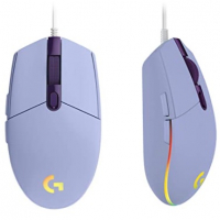 Mouse Gamer Logitech G203 Lightsync Rgb, Efeito De Ondas De Cores, 6 Botões Programáveis na Amazon