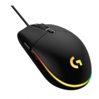Mouse Gamer Logitech G203 LIGHTSYNC RGB, Efeito De Ondas De Cores, 6 Botões Programáveis na KaBuM!