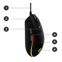 Mouse Gamer Logitech G203 na Amazon