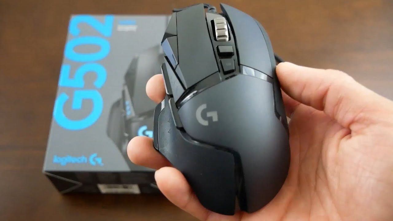 Mouse Gamer Logitech G502 HERO com RGB LIGHTSYNC, Ajustes de Peso, 11 Botões Programáveis e Sensor HERO 25K na Magazine Luiza