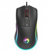 Mouse Gamer Marvo M358, 7200 DPI, 7 Botões, RGB, Black na Terabyte Shop