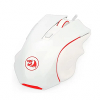 Mouse Gamer Redragon Nothosaur, 3200 DPI, 6 Botões Programáveis, White, M606W na Terabyte Shop